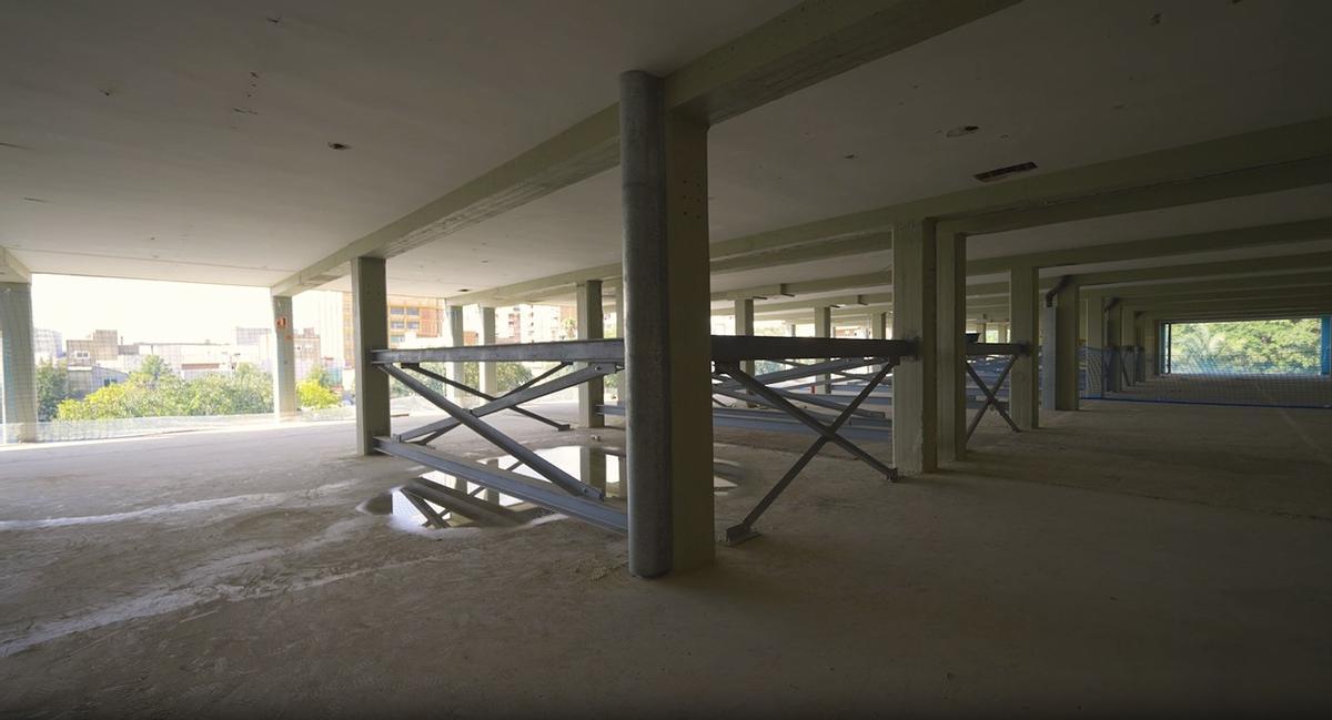 Las obras del nuevo ArtHub de la Fundació 'la Caixa' en L'Hospitalet