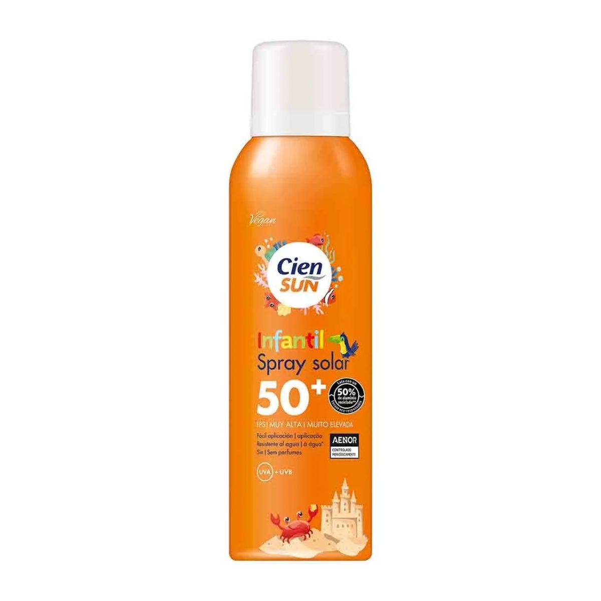 Spray solar infantil FPS 50+