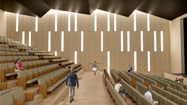 Infografías del Auditorio Municipal de Candelaria