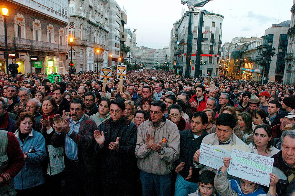 Del fletán al "¡Pases pro bus!": 12 manifestaciones históricas de Vigo