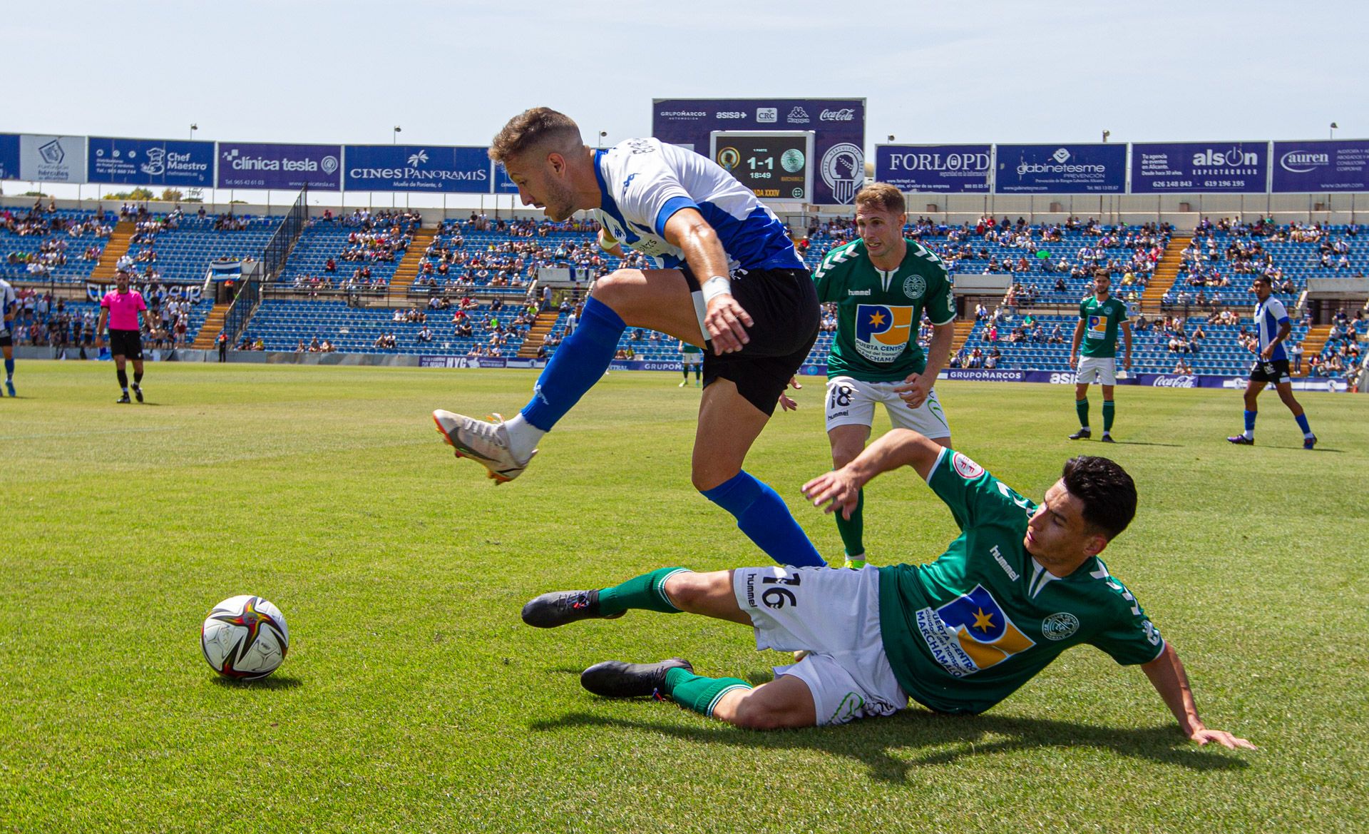 El Hércules no pasa del empate contra el Marchamalo