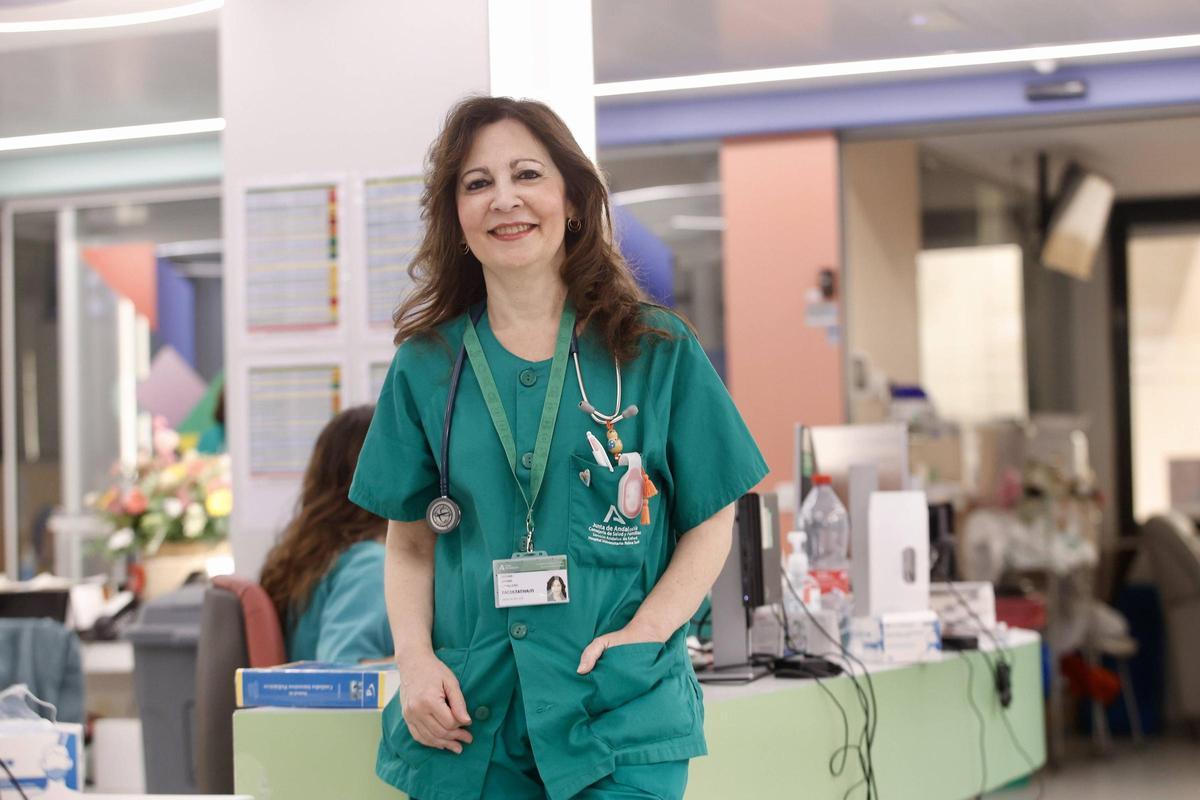 La doctora Susana Jaraba, jefa de sección de la UCI pediátrica del hospital Reina Sofía.