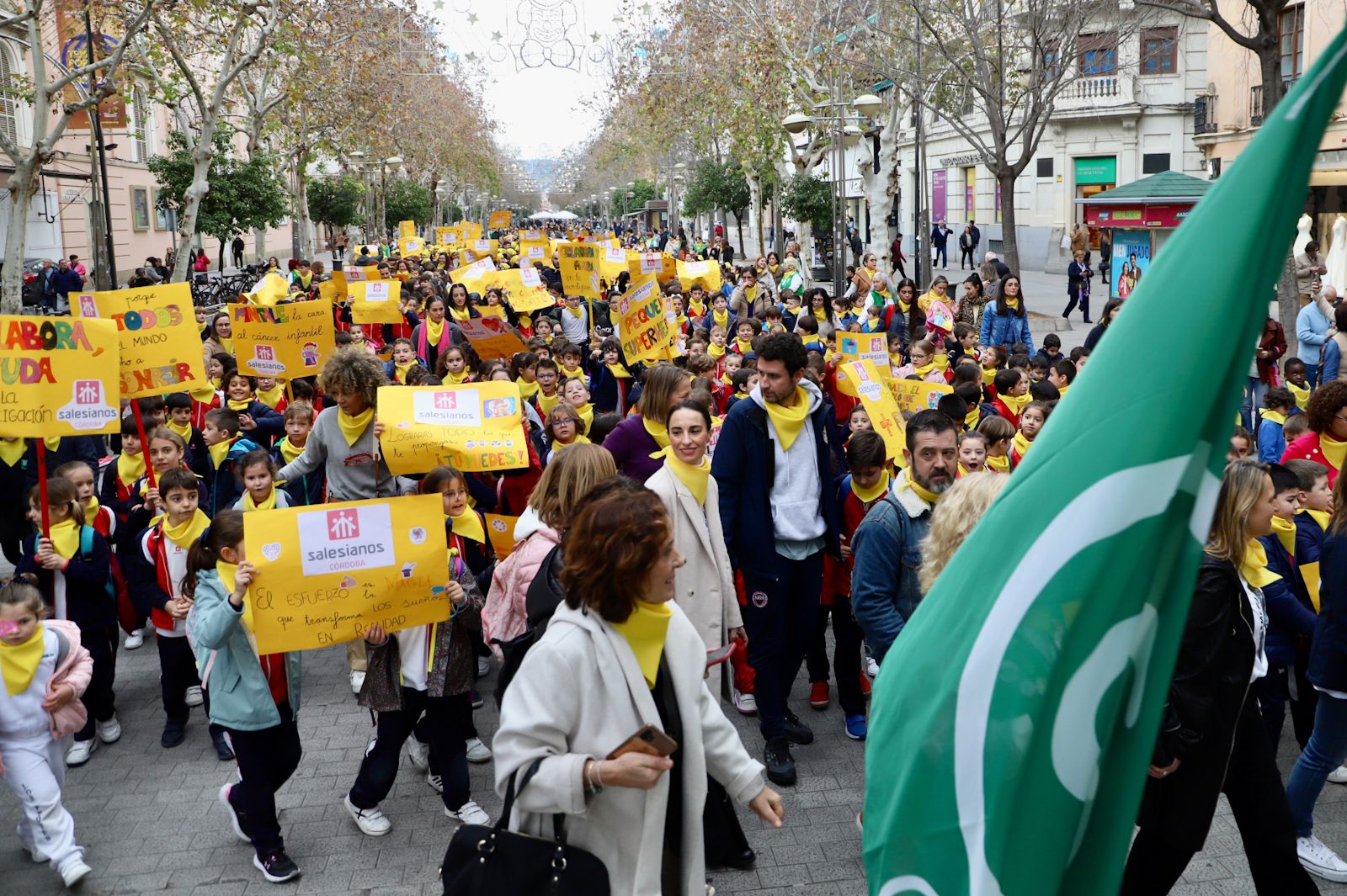 Córdoba celebra la tradicional marcha por el Día Mundial Contra el Cáncer Infantil