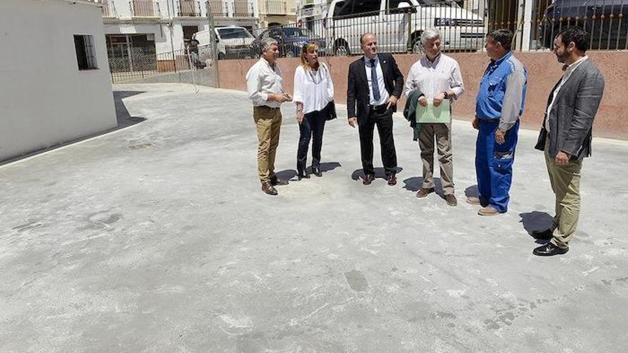 La zona renovada del Mercado de Abastos de Antequera, lista para junio