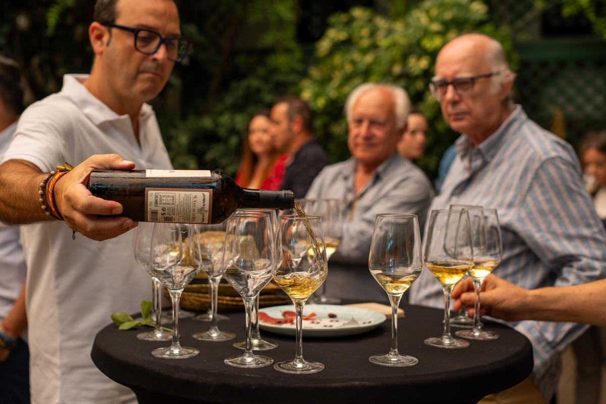 Cata de vinos del Gastromar celebrado en 2024.