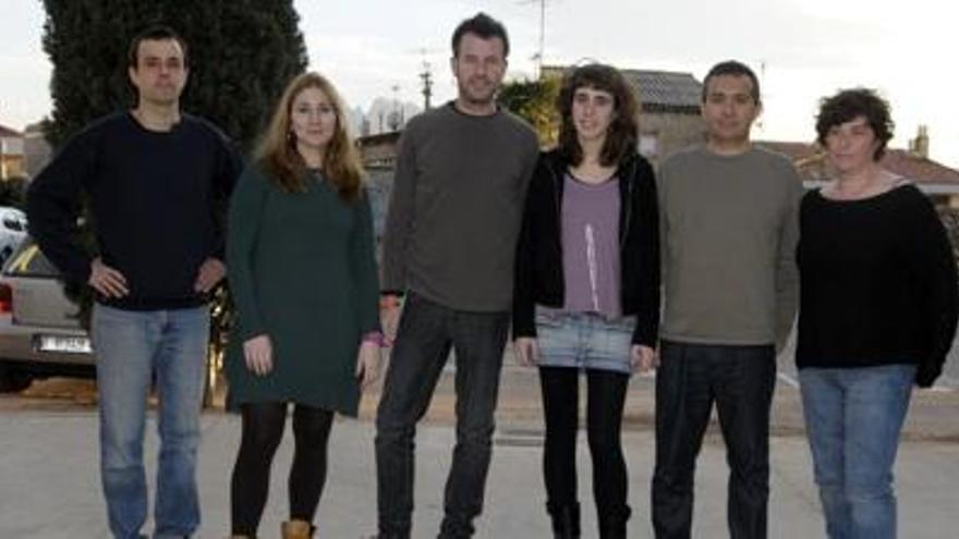 Carles Badia, Gemma Boix, Jordi Garcés, Gemma Tomàs, Jordi Masdeu i Mireia Cirera.