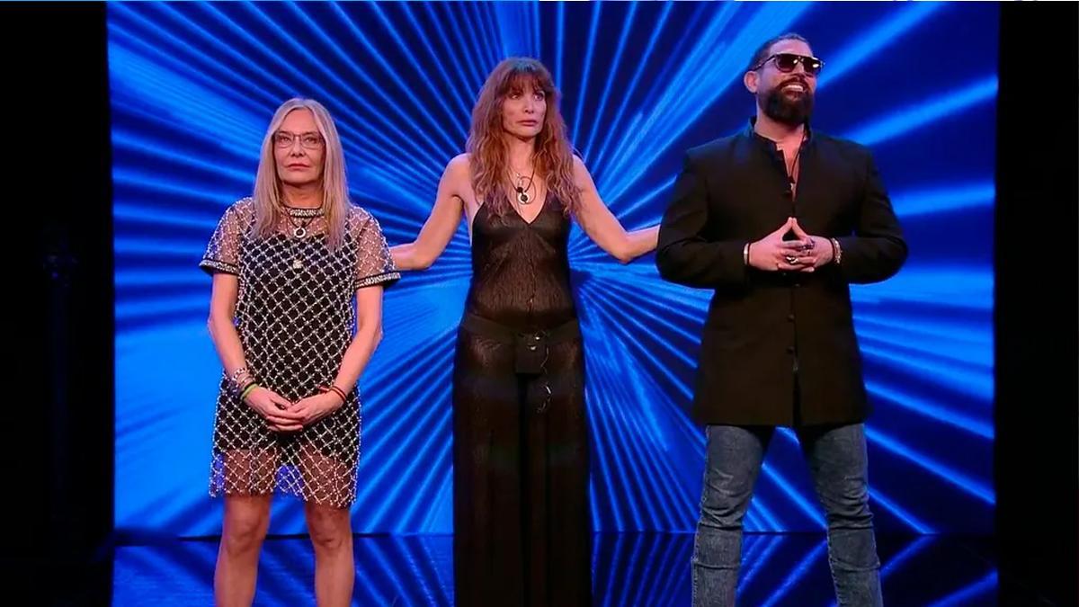 Belén Rodríguez, Cristina Piaget y John Guts en 'GH Dúo'