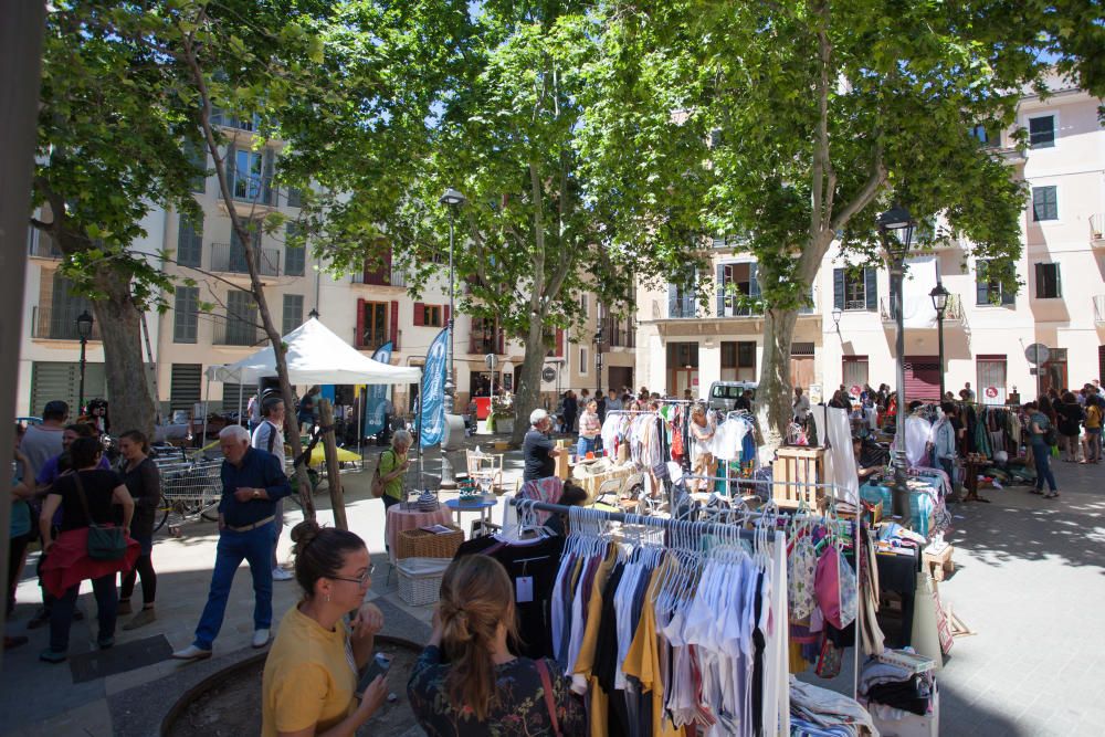 El mercadillo de San Rescat quiere volver a la plaza del Quadrado