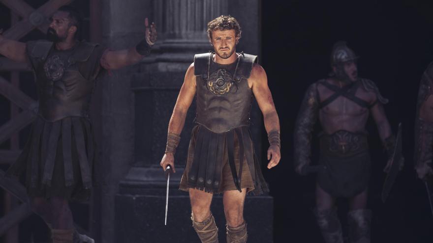 &#039;Gladiator II&#039; salta a la arena de la cartelera junto a la cinta de terror de Halle Berry