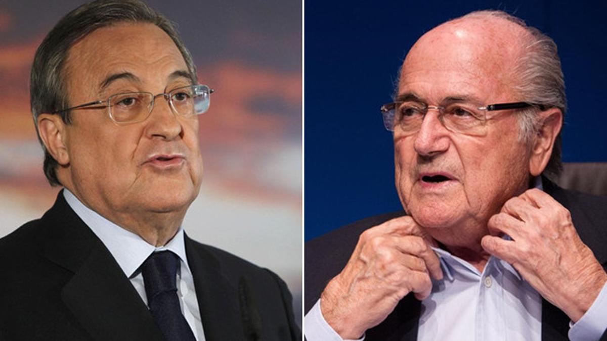 Florentino y Blatter, dos caras de la misma moneda