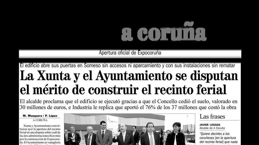 Página publicada en LA OPINIÓN el 20 de febrero de 2008.