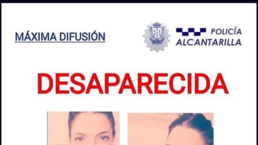 Aparece la mujer de Alcantarilla que llevaba desaparecida desde el lunes