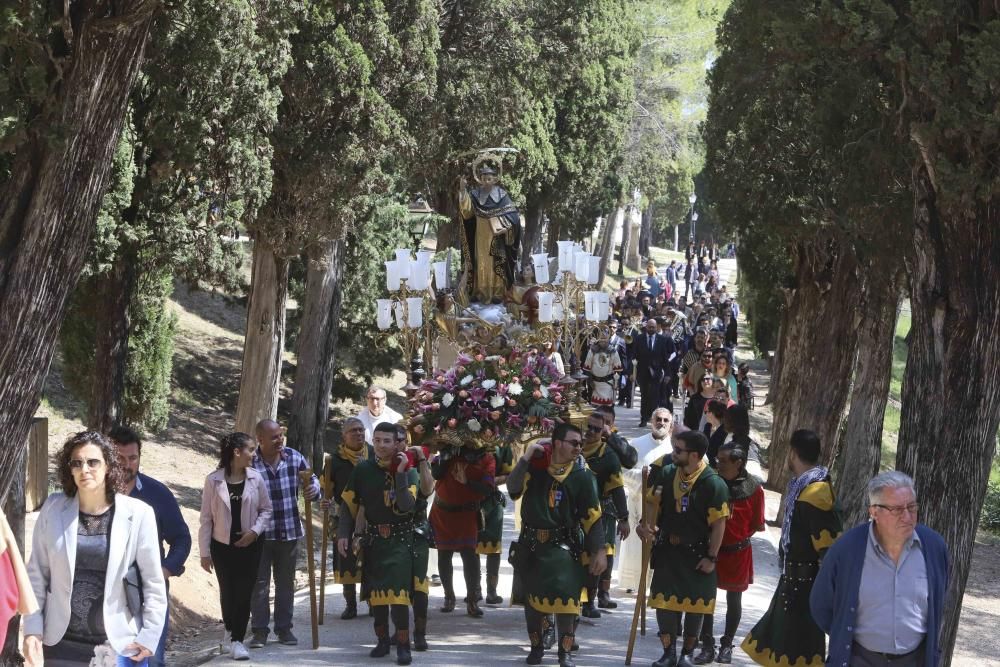 Dia de Sant Vicent Ferrer pujada a l'ermita d'Agullent