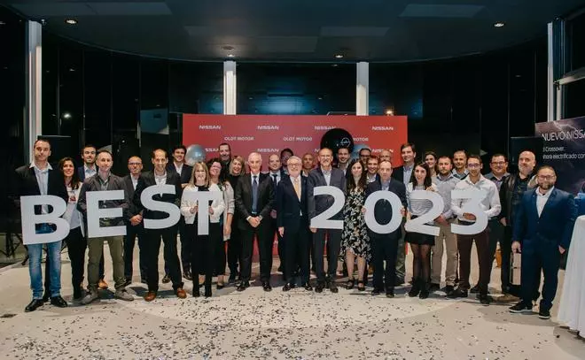 Olot Motor rep el premi al concessionari Nissan més premiat del món