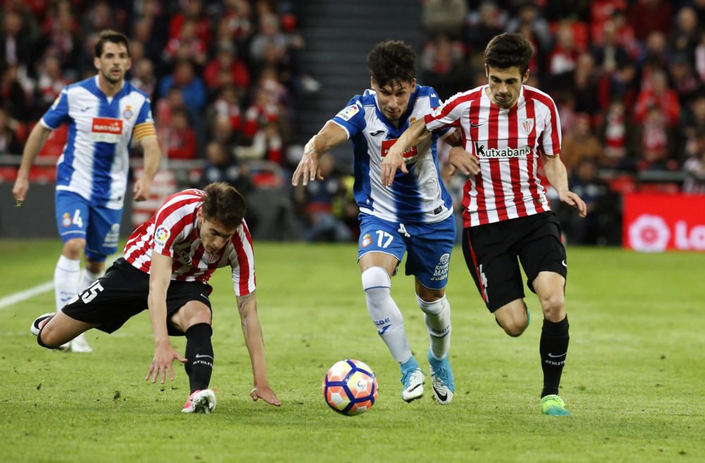 L'Espanyol perd a San Mamés