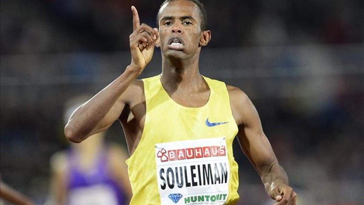 Souleiman estableció una nueva marca de los 1000 metros en pista cubierta