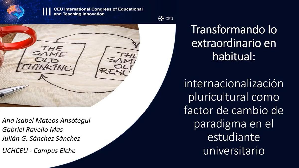 El aprendizaje universitario a través de la internacionalización