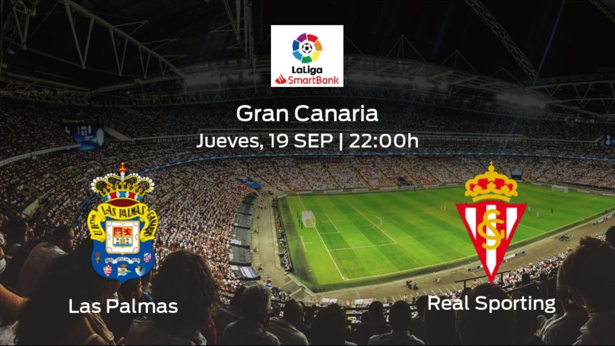 Previa del partido: Las Palmas recibe al Real Sporting en la sexta jornada