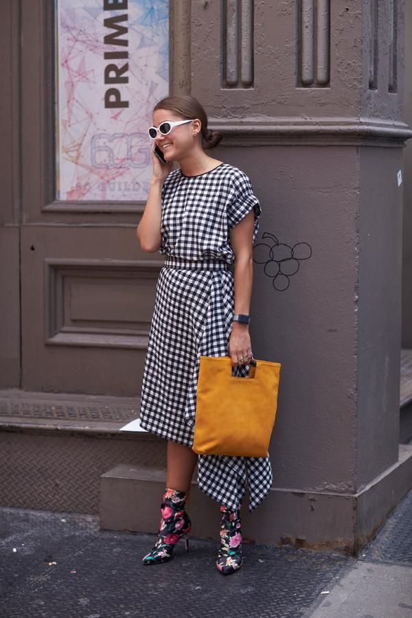Streetstyle en NYFW: mezcla de estampados