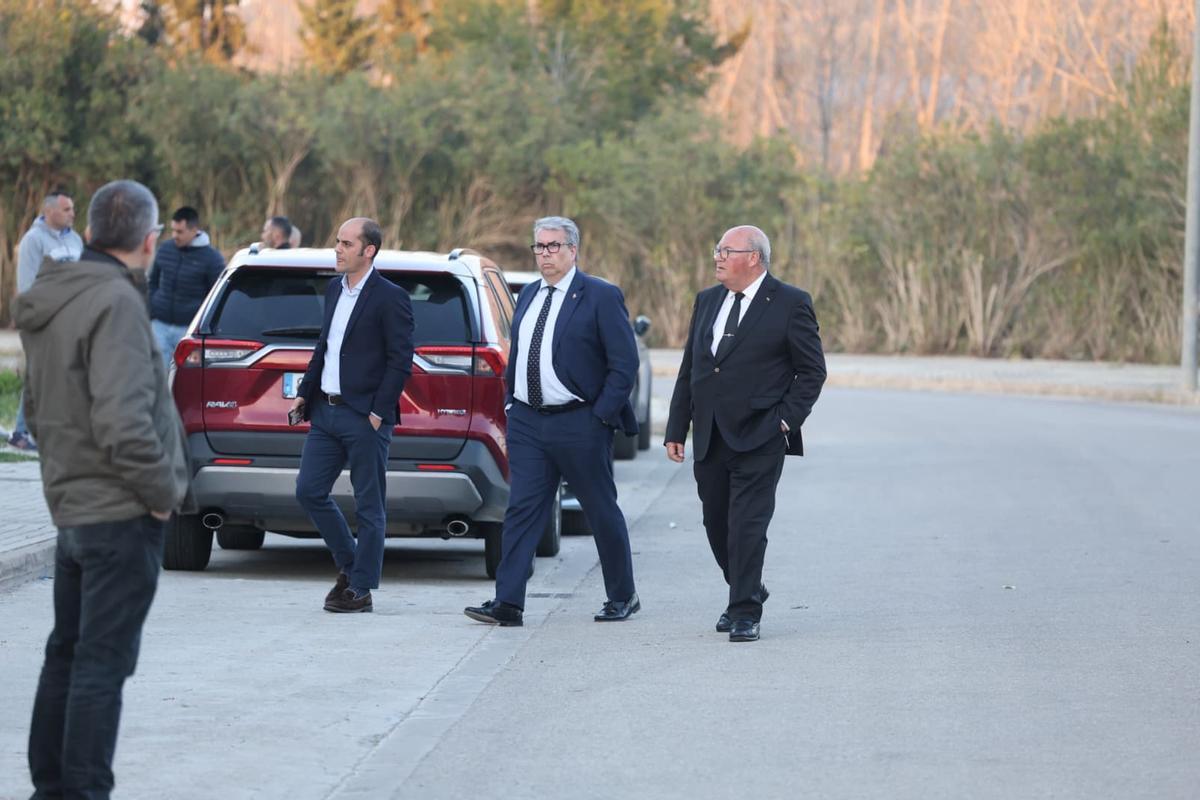 Familiares y amigos despiden a Tejero en Xàtiva