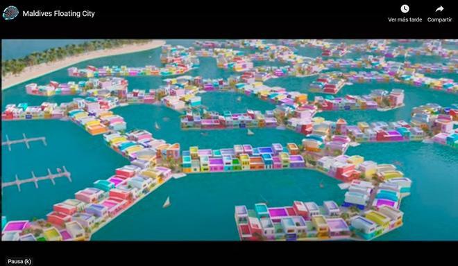 Maldivas primera ciudad flotante del mundo