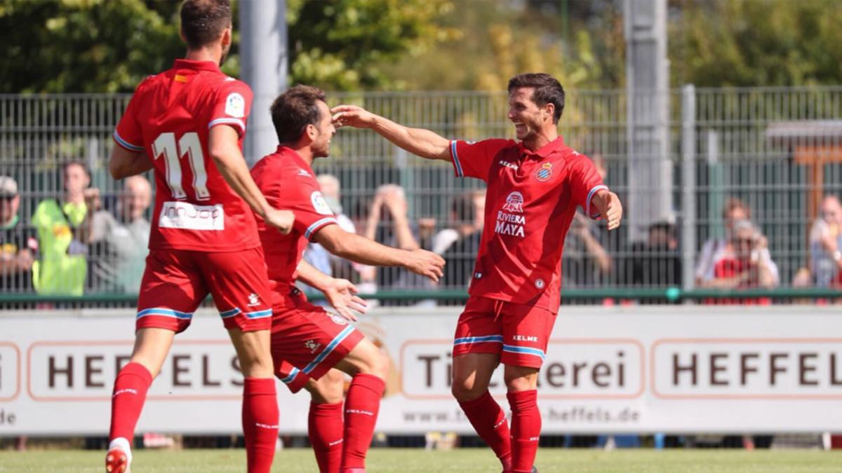 Piatti abrió el camino de la victoria en el último amistoso del Espanyol