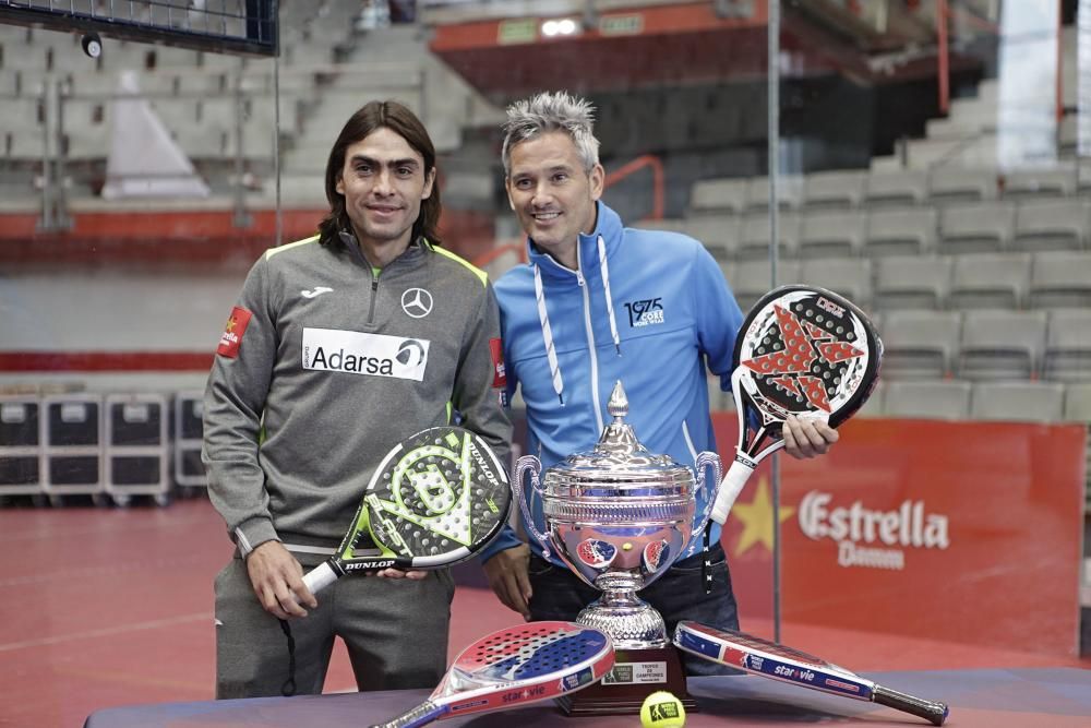 Presentación del World Padel Tour en Gijón