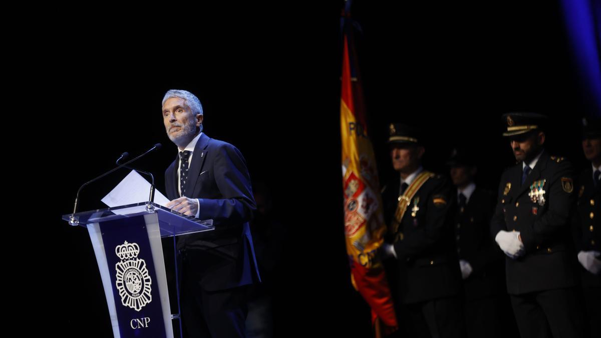 Marlaska i la Policia Nacional posen Catalunya com a exemple de coordinació policial