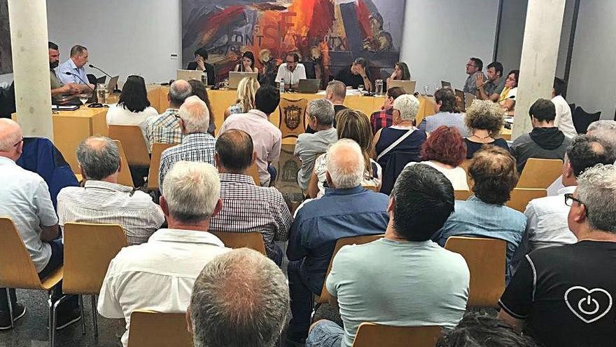 Ple del març del 2019, en què el POUM es va deixar sobre la taula