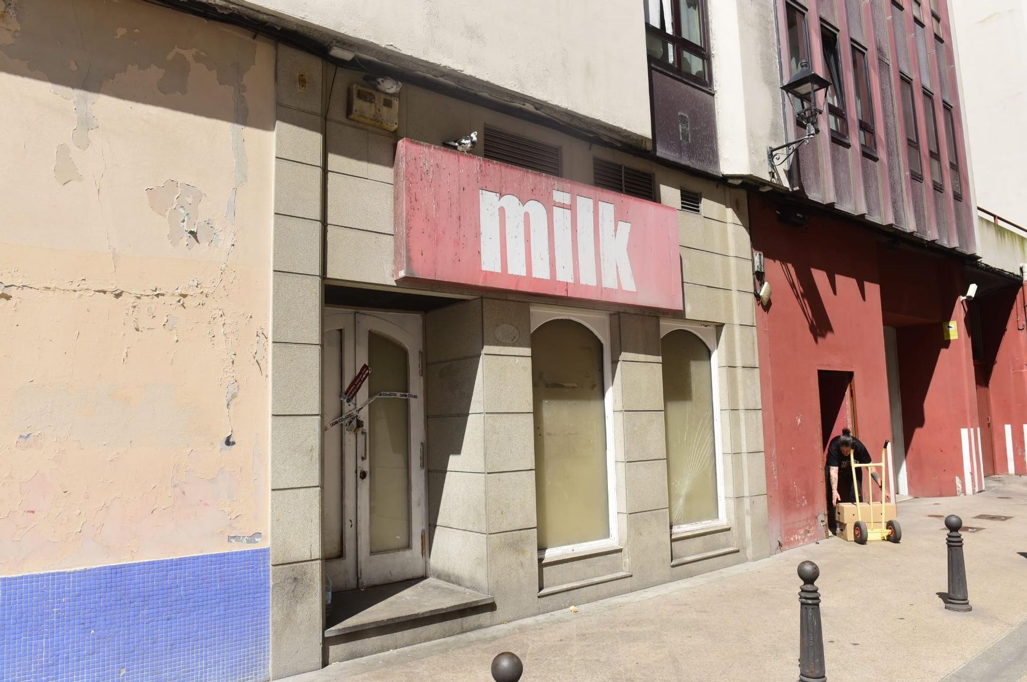 El pub Milk, precintado