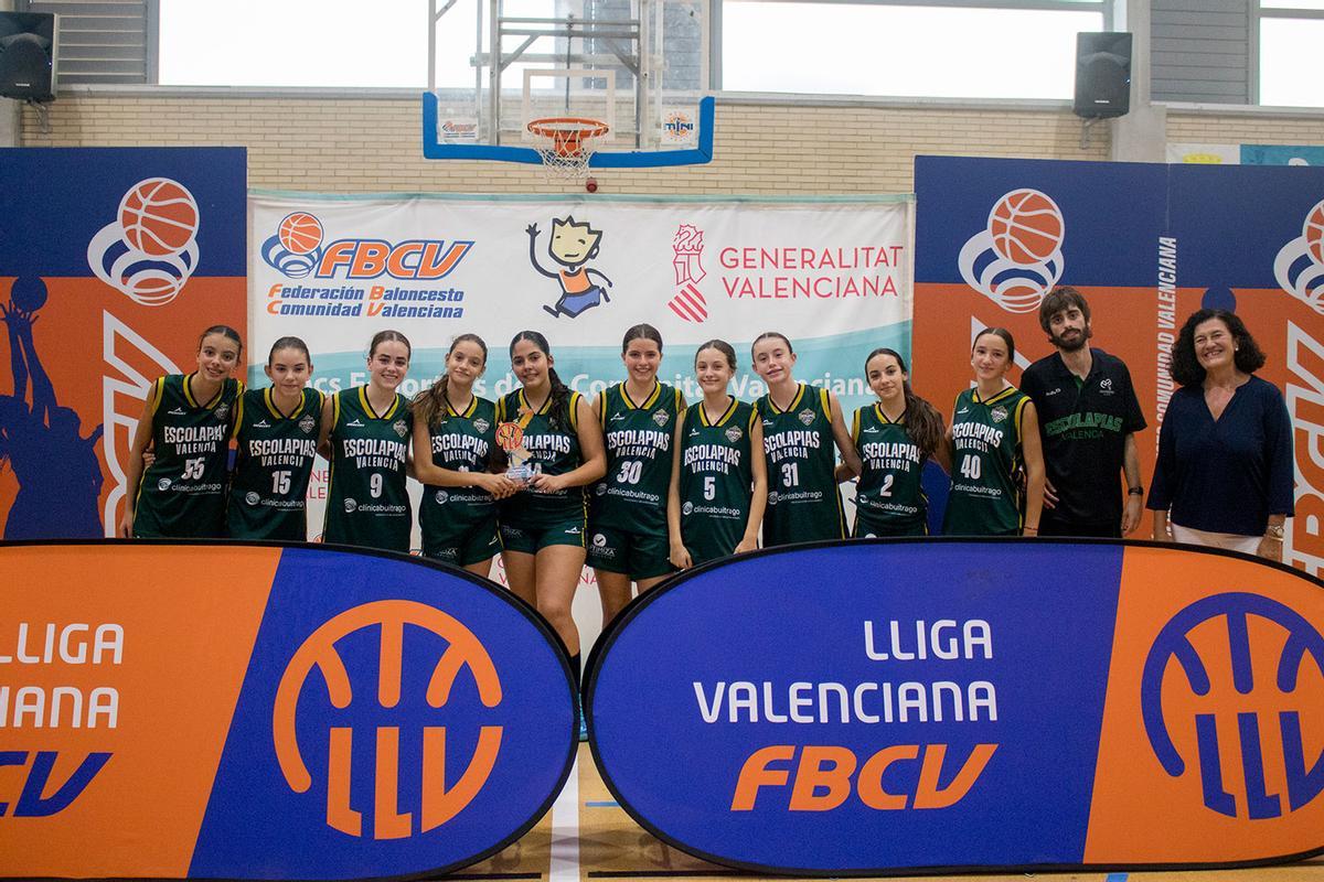 Campeón Infantil Femenino Primera - Valencia: CB Escolapias.jpg