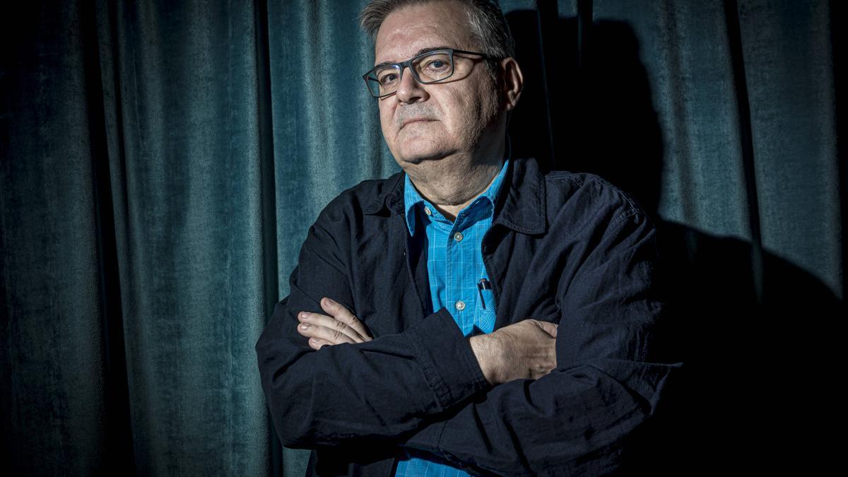 El escritor Sergi Pàmies, en el Hotel Alma de Barcelona.