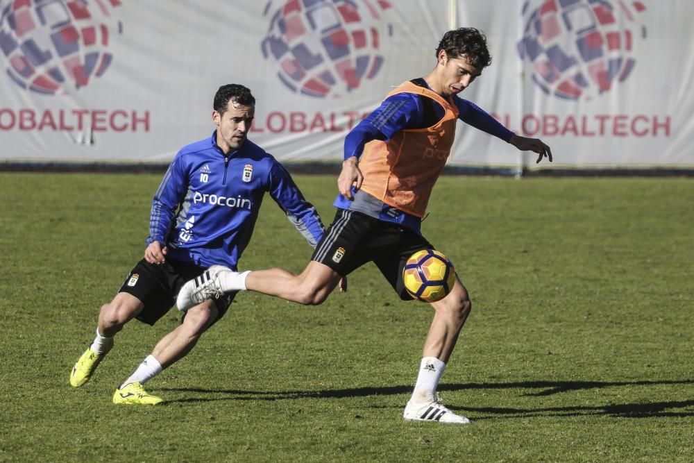 Entrenamiento del Real Oviedo