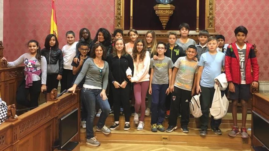 El CEIP Son Pisà de Palma visita les institucions