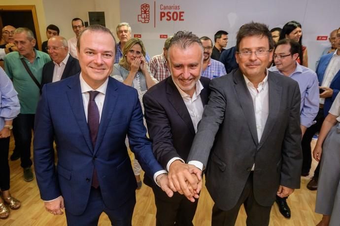 Presentación de las candidaturas del PSOE, ...