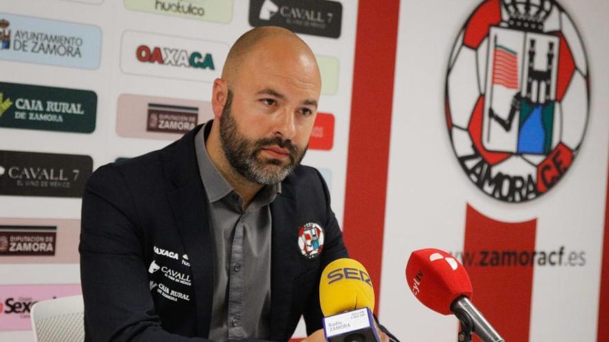 David Movilla, entrenador del Zamora CF