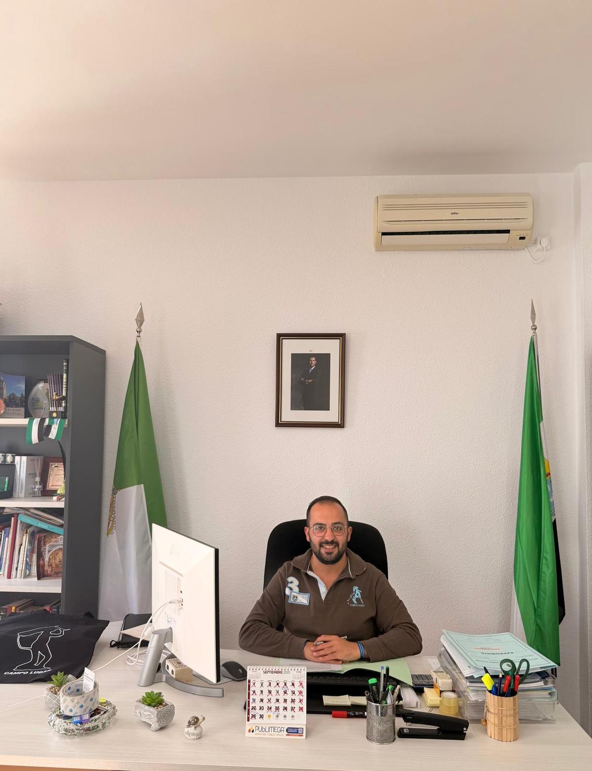 Alejandro Broncano, alcalde de Campo Lugar y Pizarro.