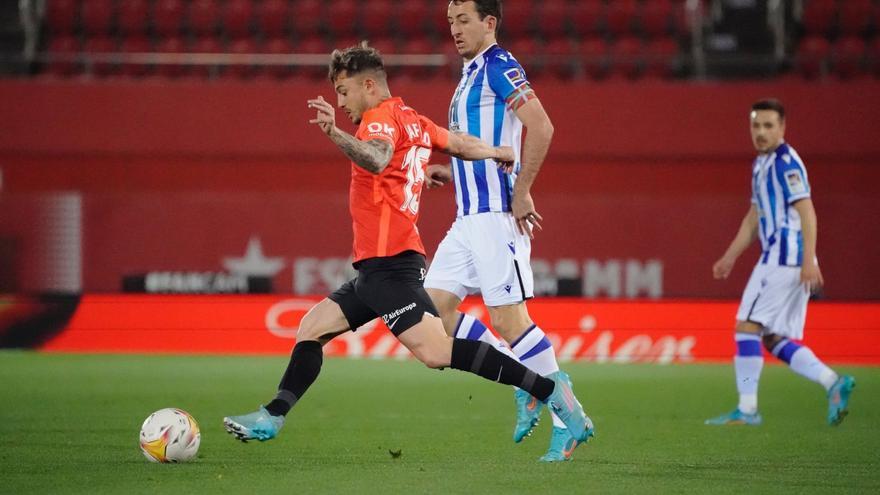 El Mallorca toca fondo ante la Real Sociedad (0-2)