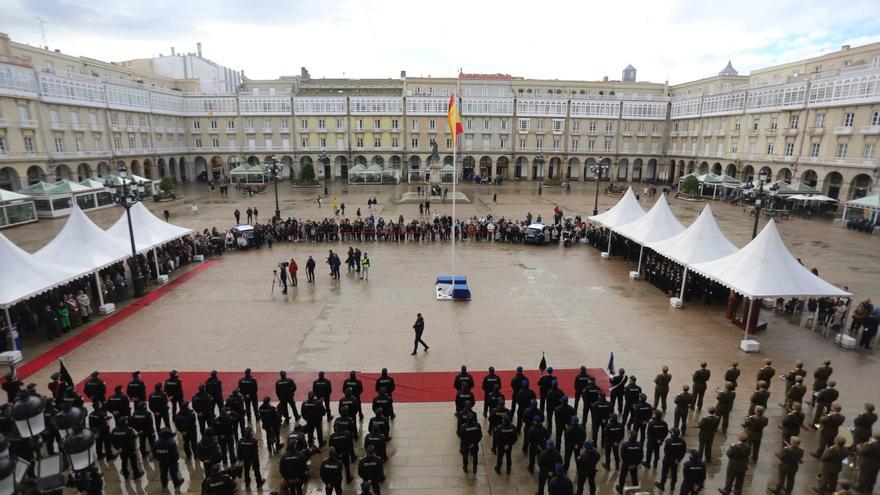 A Coruña celebra los 200 años de la Policía Nacional