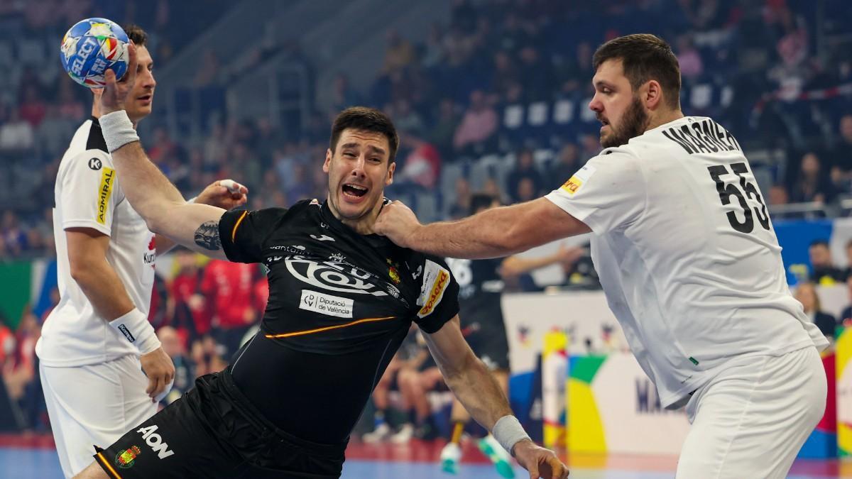 Acción del encuentro entre España y Austria