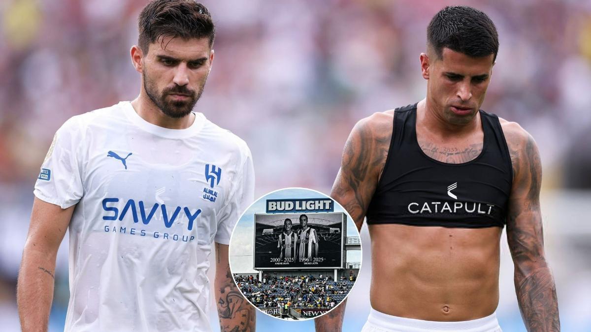 Rúben Neves y Joao Cancelos, devastados por la pérdida de Diogo Jota