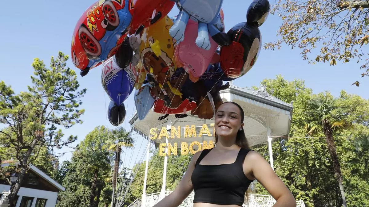 Eva Otero, karateka de chupinazo: "Era muy fan de ‘Sweet California’, fui con mis padres y lo recuerdo con cariño"