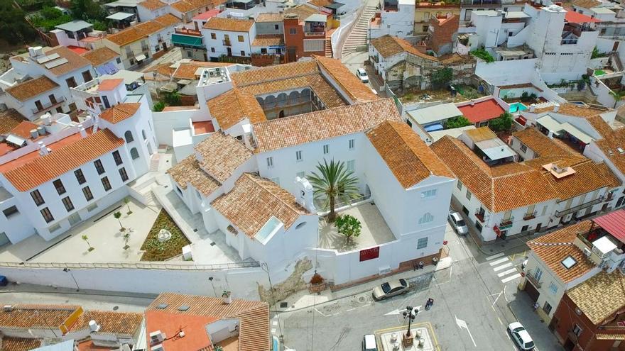 Imagen aérea del Museo de Vélez-Málaga