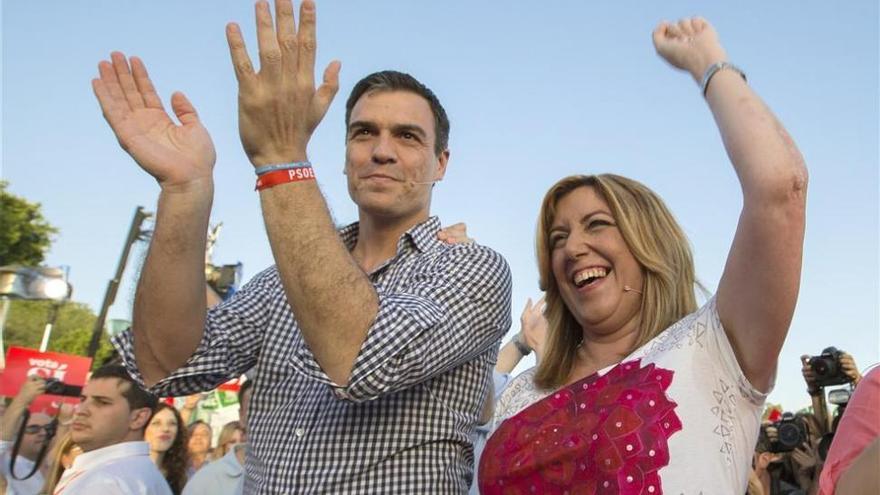 Pedro Sánchez reta a Susana Díaz a que aclare &quot;en qué bando está&quot;