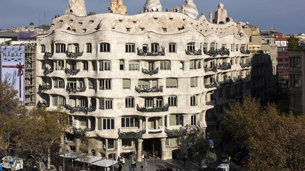 Fachada de la Pedrera