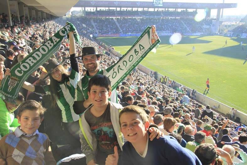 Aficionados el Córdoba CF Real Madrid