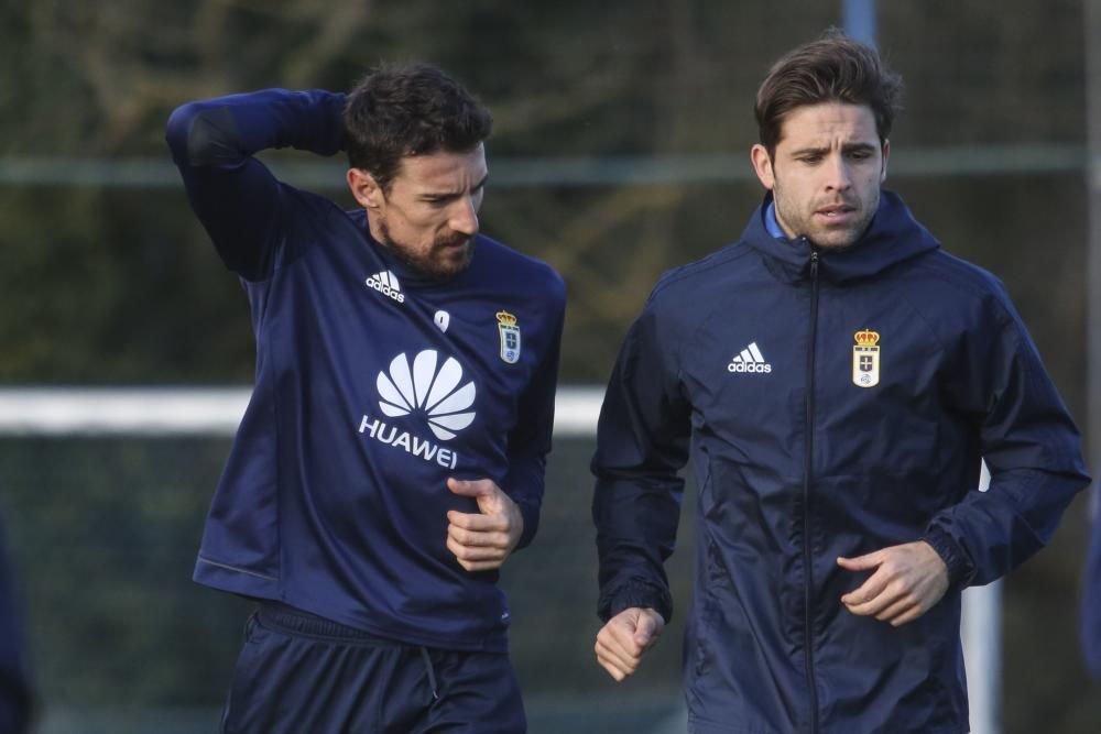 Entrenamiento del Real Oviedo