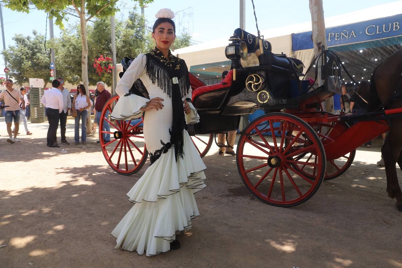 La moda flamenca en el sábado de Feria