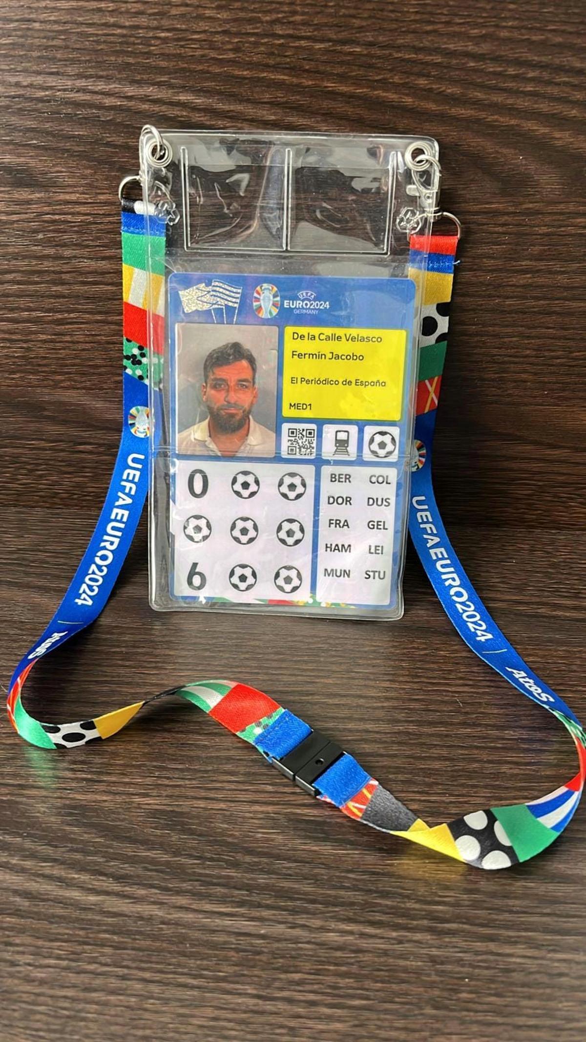 Acreditación de la Eurocopa 2024 de Alemania