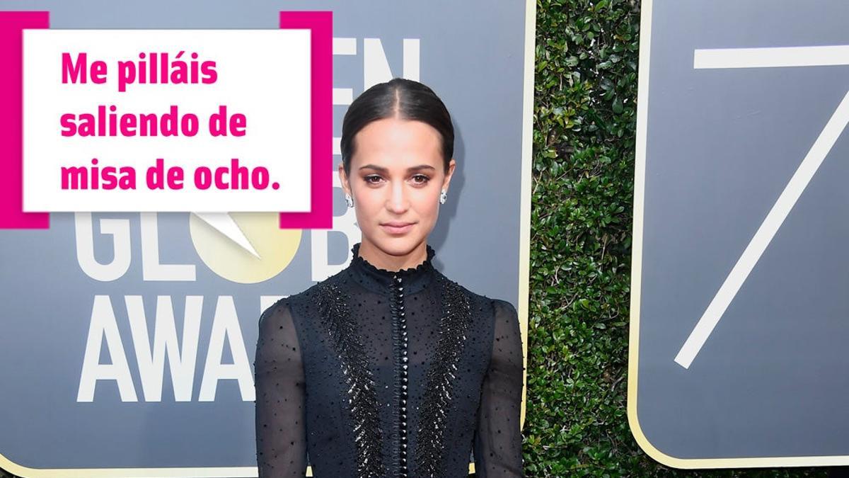 Alicia Vikander tiene algo que decir sobre sus pechos